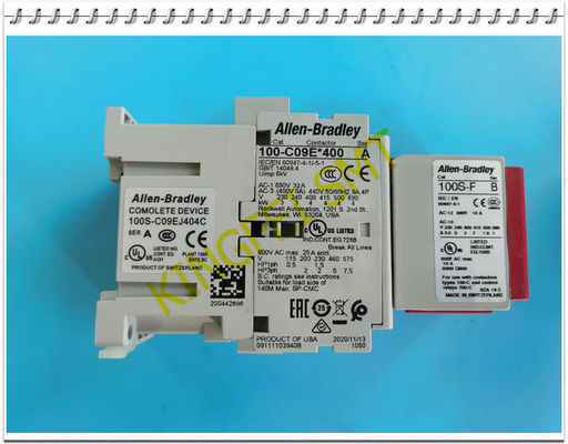 acheter Nouveau original du contacteur 24VDC de sécurité d'Allen Bradley 100S-C09EJ404C fabrication en ligne
