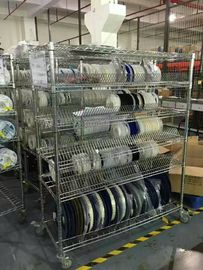 Stockage inoxydable Stander de chariot d'ESD SMT de pièces de rechange de SMT pour Rolls composante