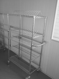 Stockage inoxydable Stander de chariot d'ESD SMT de pièces de rechange de SMT pour Rolls composante