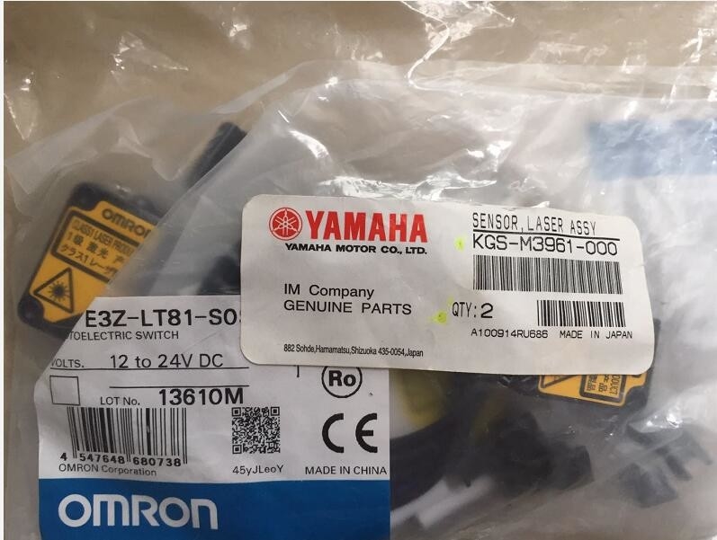 Pièces de rechange KGS-M3961-00X E3Z-LT81-SO de SMT d'Assy de laser du capteur YG200