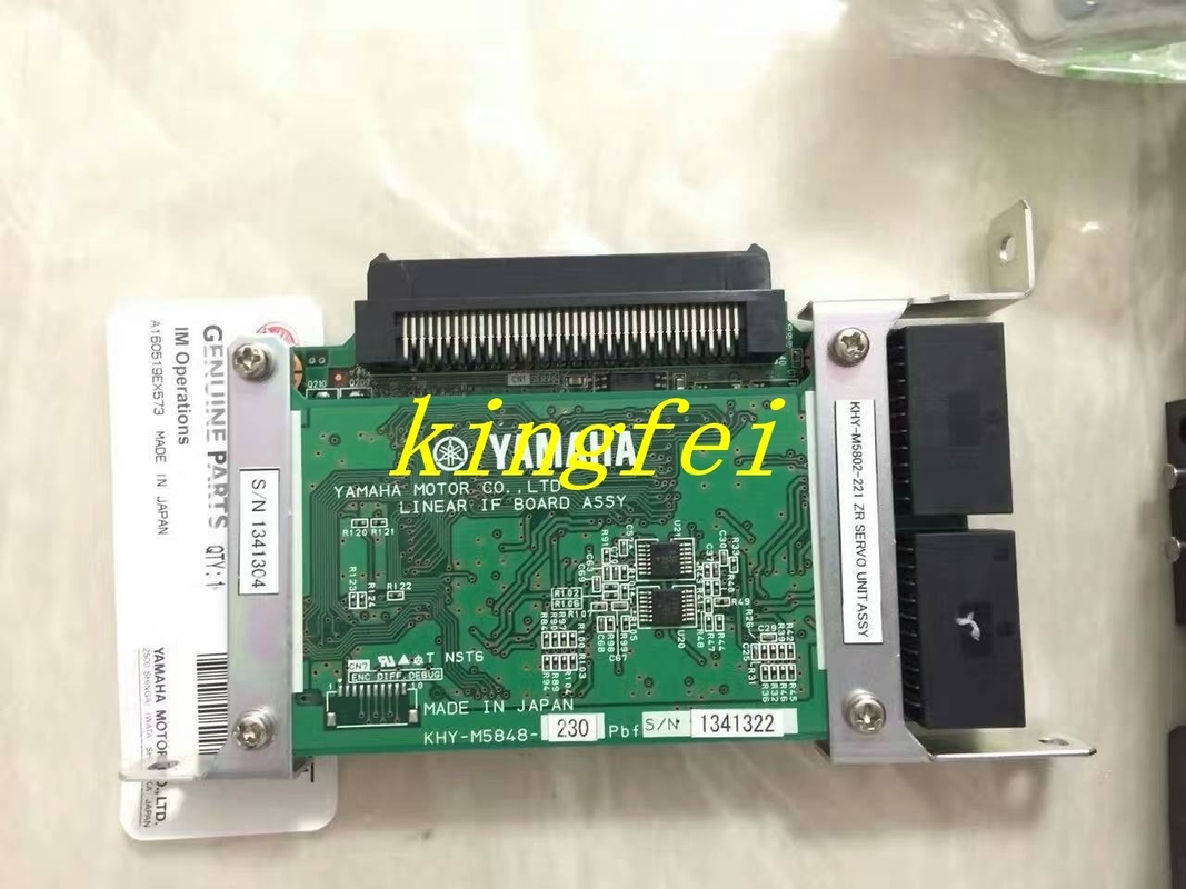 YAMAHA KHY-M5802-221 ZR Servo Unité Assy KHY-M5848-230 Tableau IF linéaire Assy YAMAHA Accessoires de machine