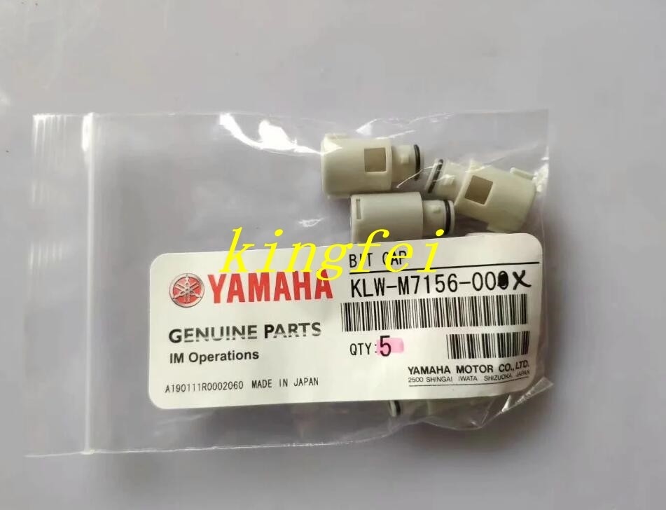 YAMAHA KLW-M7156-00 BIT CAP YSM20 YSM210 YSM40R Coupe en caoutchouc au noyau de cuivre