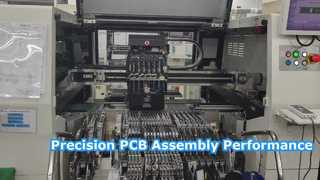 Hanwha SMT machine production video